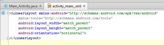 linear layout codepic